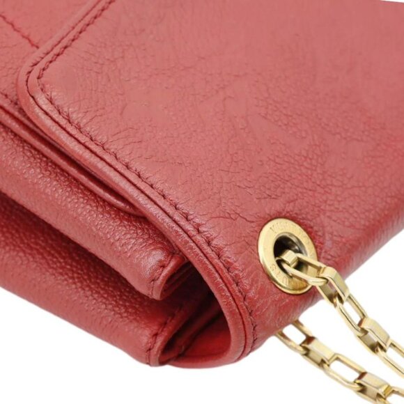 Louis Vuitton  Saint Germain PM Monogram Empreinte Leather Shoulder Bag Red - Picture 5 of 16